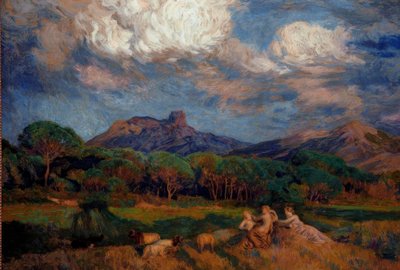 Die Dryaden von Marie Auguste Emile Rene Menard