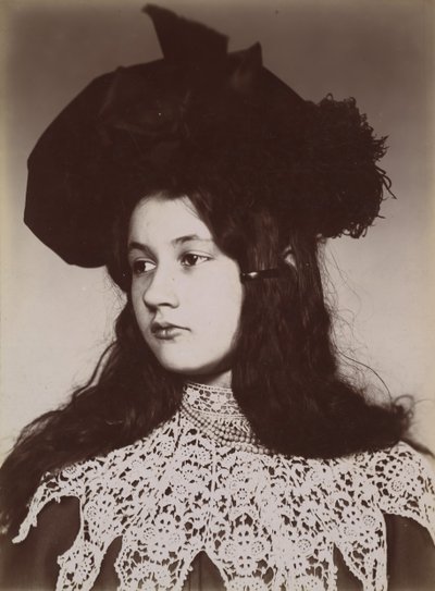 Denise Zola, ca. 1900 von Emile Zola