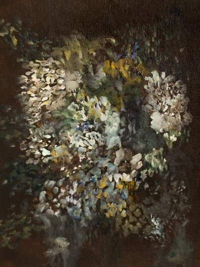 Dunkler Blumenstrauß von Emily Tingey