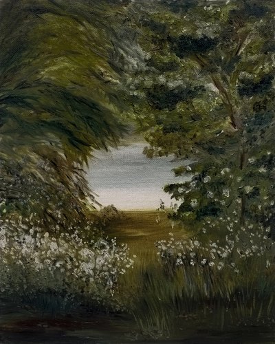 Serener Pfad zum See von Emily Tingey