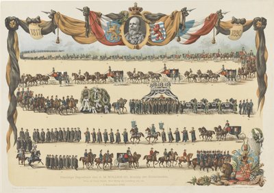 Feierliche Beerdigung von König Wilhelm III. der Niederlande von Emrik and Binger