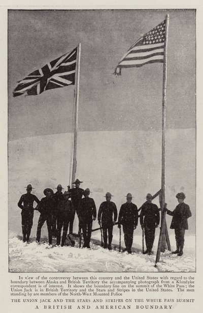 Eine britische und amerikanische Grenze von English Photographer