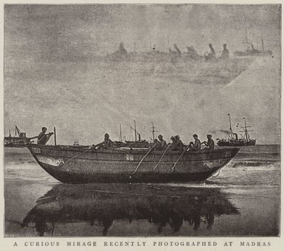 Eine seltsame Fata Morgana kürzlich in Madras fotografiert von English Photographer