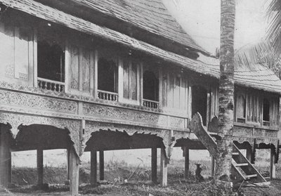 Ein malaiisches Haus in Sungei Ujong von English Photographer