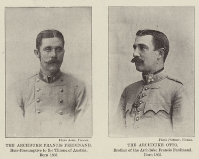 Österreichischer Thronfolger von English Photographer