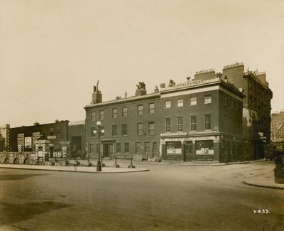 Baker Street Bahnhof; fotografiert am 27. März 1915 von English Photographer