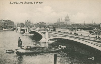 Blackfriars Brücke, London von English Photographer
