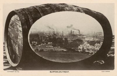 Burton-on-Trent, Staffordshire, traditionelles Zentrum der britischen Brauindustrie von English Photographer