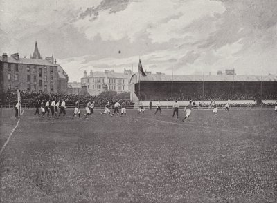 Cathkin Park Fußballplatz, Glasgow von English Photographer