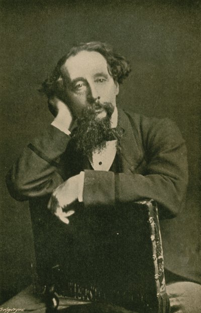 Charles Dickens von English Photographer
