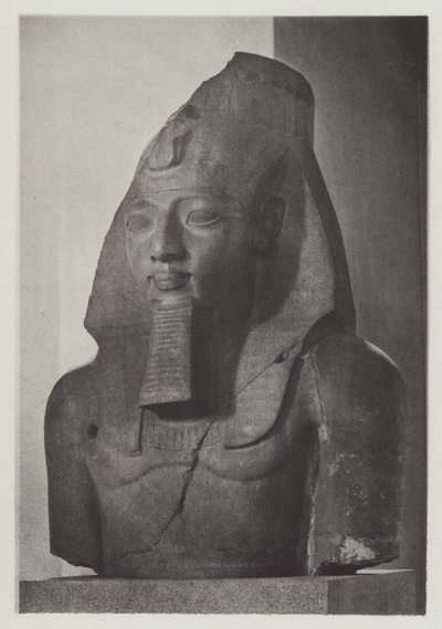 Kolossaler Kopf von Ramses II von English Photographer