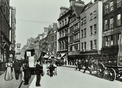 Crosby Hall, Bishopsgate: Ostseite, London, 1890 von English Photographer