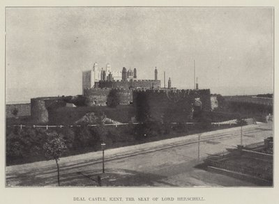 Deal Castle, Kent, der Sitz von Lord Herschell von English Photographer