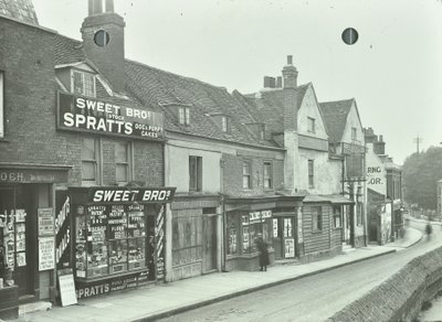 Eltham High Street: Blick nach Westen von der St. John