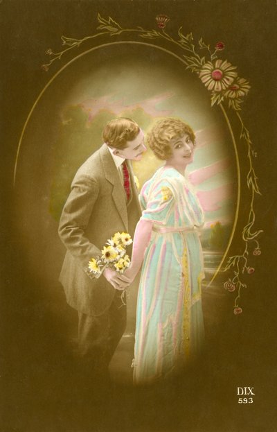 Glamour-Postkarte von English Photographer