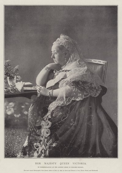 Ihre Majestät Königin Victoria von English Photographer