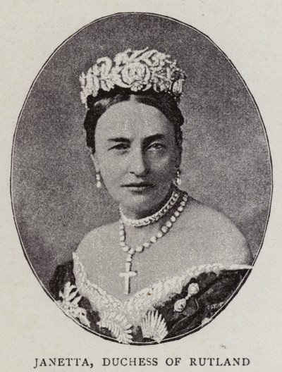 Janetta, Herzogin von Rutland von English Photographer