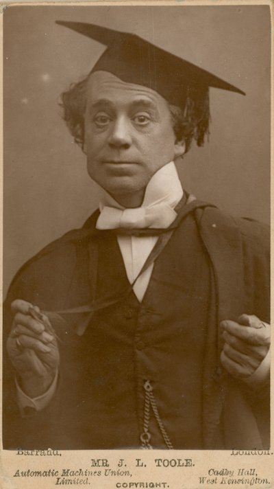 John Lawrence Toole, Schauspieler von English Photographer