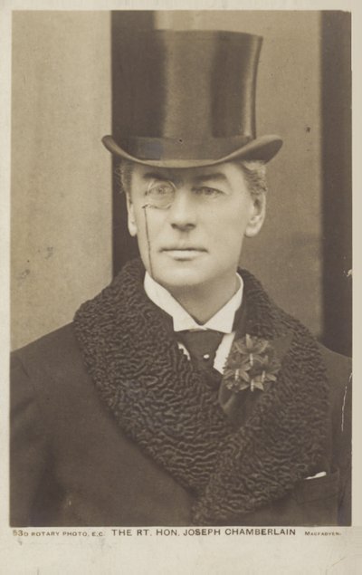 Joseph Chamberlain von English Photographer