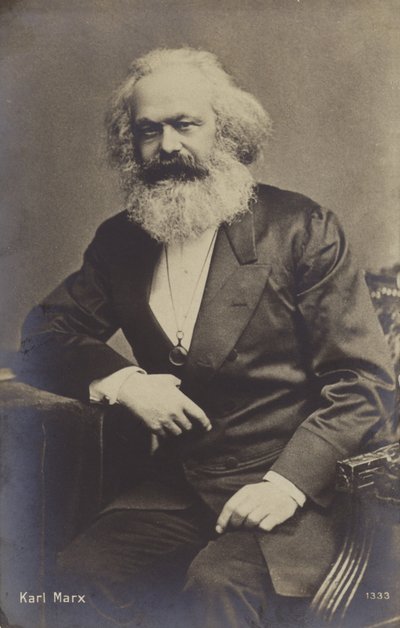 Karl Marx (1818-1883), deutscher Philosoph, Ökonom, Historiker und politischer Theoretiker von English Photographer