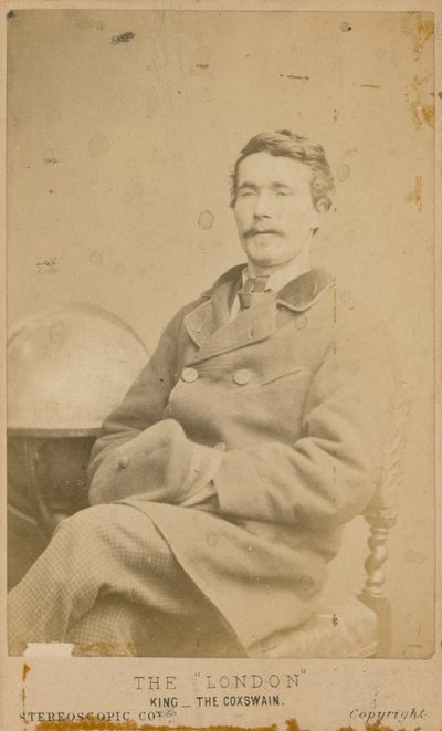 King, Steuermann von London von English Photographer