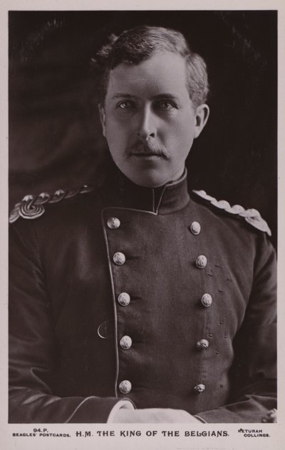 Der König der Belgier (s/w Foto) von English Photographer