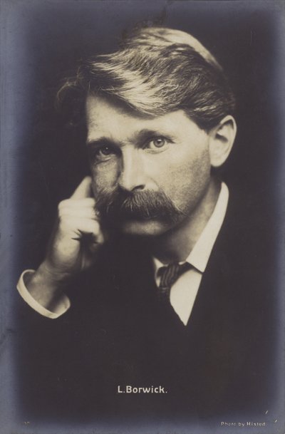 Leonard Borwick, englischer Konzertpianist (1868-1925) von English Photographer