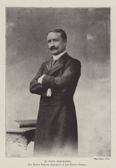 M Paul Deschanel, der neu gewählte Präsident der französischen Kammer von English Photographer