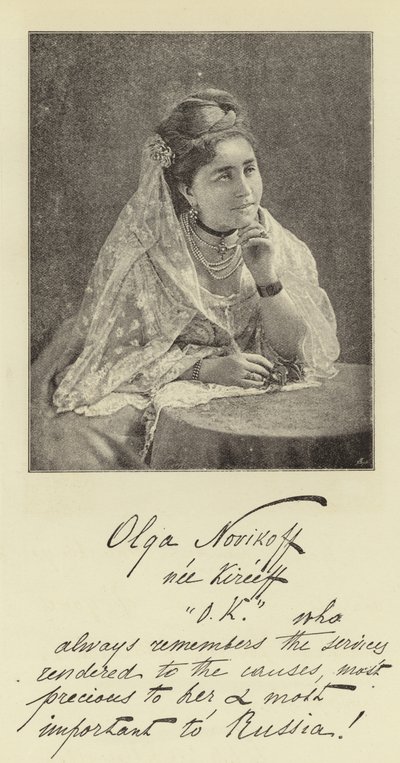 Madame Olga Novikoff von English Photographer