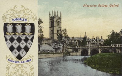 Magdalen College, Oxford von English Photographer