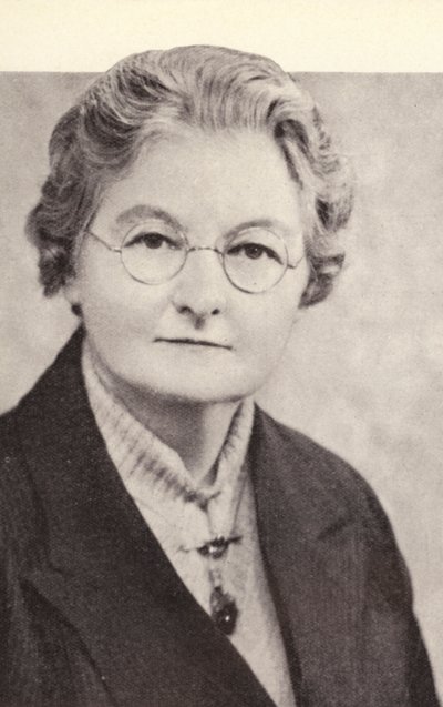 Margaret Bondfield, Labour-Abgeordnete und erste weibliche Kabinettsministerin in der britischen Regierung (s/w Foto) von English Photographer