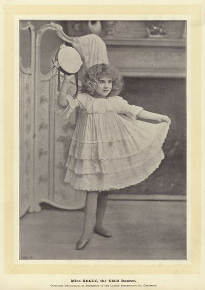 Miss Kelly, die Kindertänzerin von English Photographer