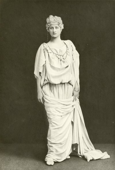 Miss Mary Anderson als Hermione (Gravur) von English Photographer