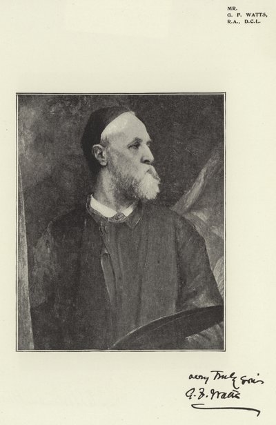 G F Watts von English Photographer