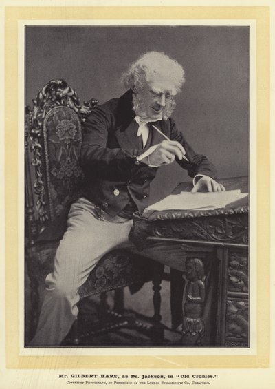 Mr Gilbert Hare als Dr. Jackson in Alte Kumpel von English Photographer