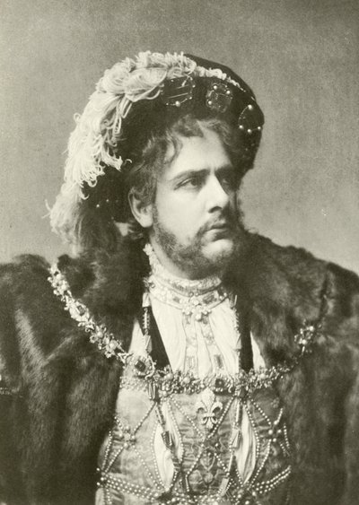 Mr William Terriss als Heinrich VIII (Gravur) von English Photographer