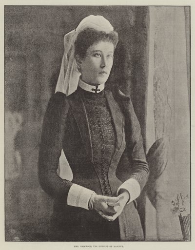Frau Grimwood, die Heldin von Manipur von English Photographer
