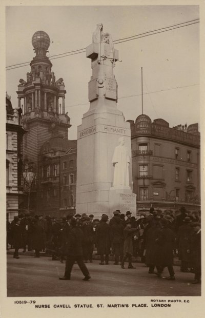 Krankenschwester Cavell Denkmal von English Photographer