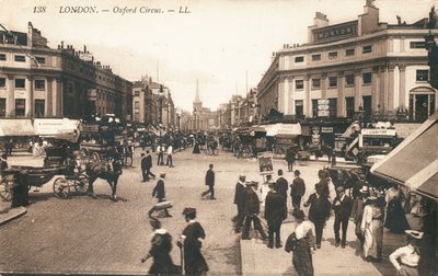 Oxford Circus im West End von English Photographer