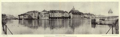 Panoramablick auf Luzern von English Photographer