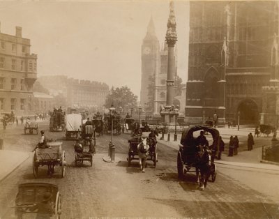Parliament Square von Victoria Street, London von English Photographer