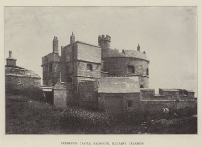 Pendennis Castle, Falmouth, Militärgarnison von English Photographer