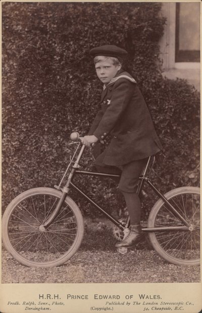 Prinz Edward von Wales von English Photographer
