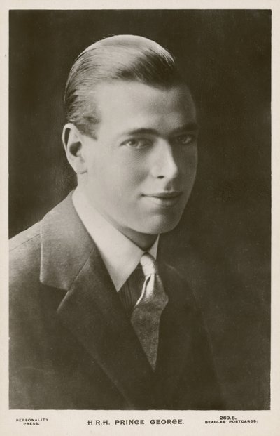Prinz George, Herzog von Kent von English Photographer