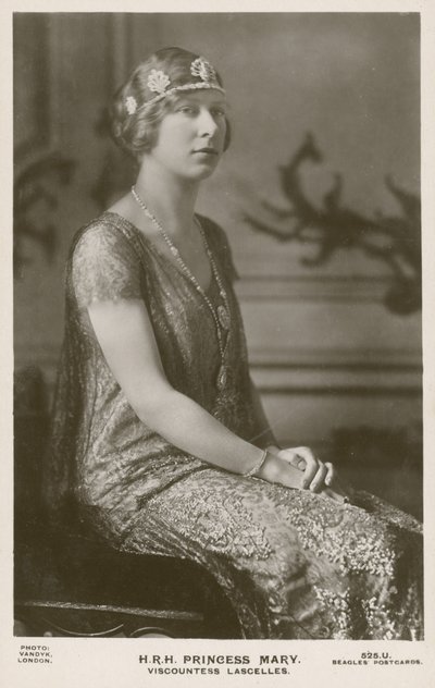 Prinzessin Mary, Viscountess Lascelles von English Photographer