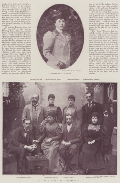 Prinzessin Maud von Wales von English Photographer
