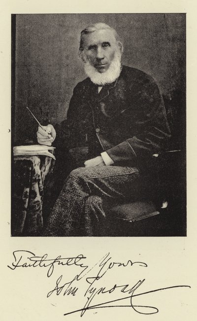 Professor John Tyndall, PhD, LLD, DCL, FRS von English Photographer