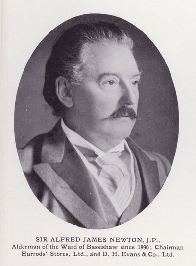 Prominente Männer von London: Sir Alfred James Newton von English Photographer