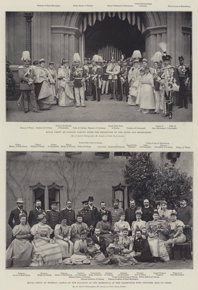 Königliche Gruppen von English Photographer