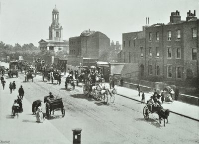 Saint Marks, Clapham Road: bei Kennington Road, 1894 von English Photographer